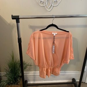 Adorable Light Peach Blouse